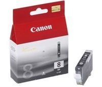 Inkoust Canon CLI8BK black blister se zabezpečením | 13ml | iP4200/4300/5200/530