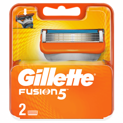 Gillette Fusion5 Holicí Hlavice Pro Muže 2 Ks