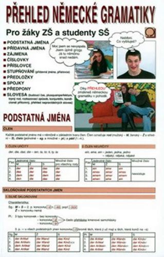 Přehled německé gramatiky - Pro žáky ZŠ a studenty SŠ
					 - Steigerová a kolektiv Marie