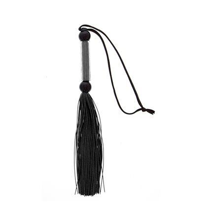 Guilty Pleasure Důtky GP SILICONE FLOGGER WHIP black