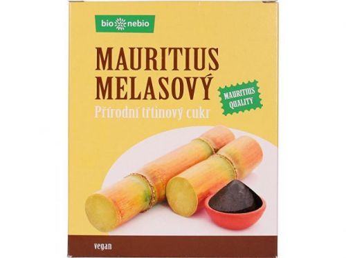 Bio nebio s. r. o. Melasový přírodní třtinový cukr 300g