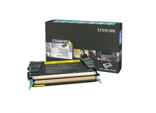 Toner Lexmark yellow | return | 6000str | C734/C736/X734/X736/X738