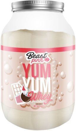 Proteinové prášky BeastPink Protein Yum Yum Whey 1000 g - BeastPink White chocolade coco