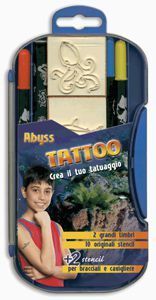 LOWLANDS Tetování razítka + fixy