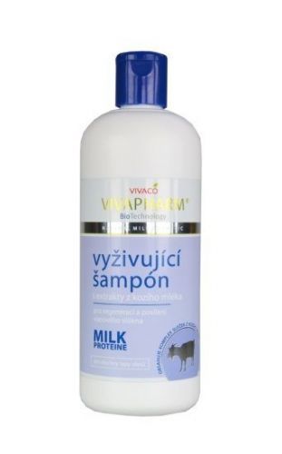 Vyživující šampon s extrakty z kozího mléka 400ml