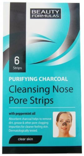 Beauty Formulas Čistící náplasti na nos s aktivním uhlím Purifying (6)