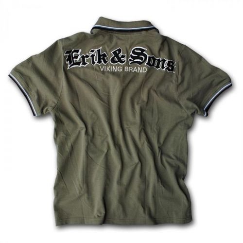 Polokošile Erik and Sons Norbug - olivová, S