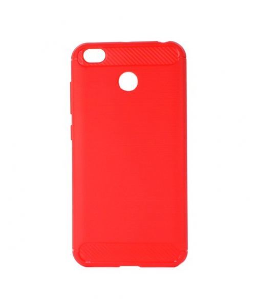 Pouzdro TopQ Xiaomi Redmi 4X silikon červený 18610