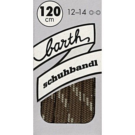 Barth Bergsport Halbrund půlkulaté/120 cm/barva 306 tkaničky do bot