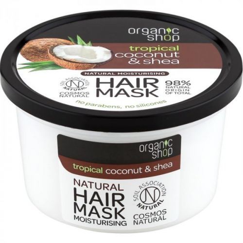 Organic Shop Natural Coconut & Shea intenzivní vlasová maska s hydrata