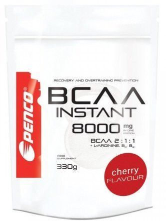 PENCO Aminokyseliny BCAA INSTANT 8000 Třešeň, 330 g