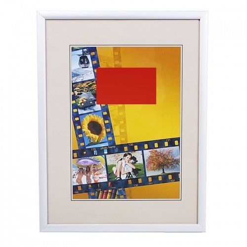 CODEX rám 50x60, hliník, bílá