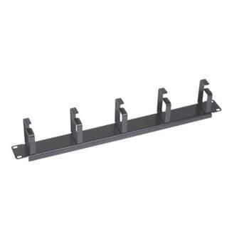 XtendLan Vyvazovací panel 1U, 5 kovových úchytů, 70mm výška úchytu