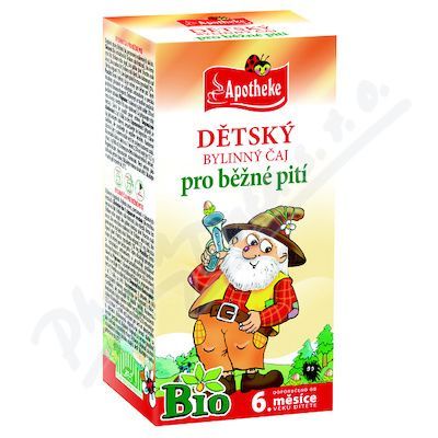 Apotheke Dětský čaj BIO bylinný-běžné pití 20x1.5g