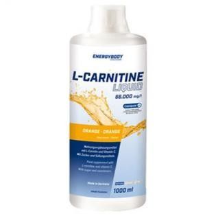 EnergyBody L-Carnitin Liquid 1000ml pomeranč