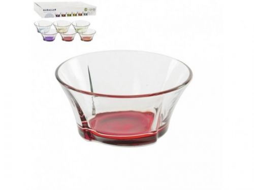 Miska sklo ¤12cm  TRUVA COLOR 6ks
