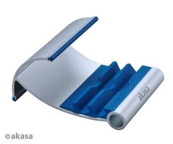AKASA Stojánek na tablet AK-NC054-BL, hliníkový, modrý