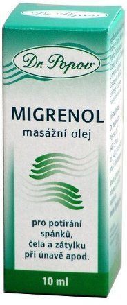 Dr.Popov Migrenol masážní olej 10ml