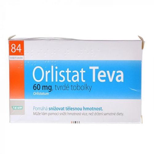 ORLISTAT TEVA 60MG tvrdé tobolky 84 I