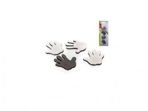 Magnetky nerez RUKA 4ks  AKCENT