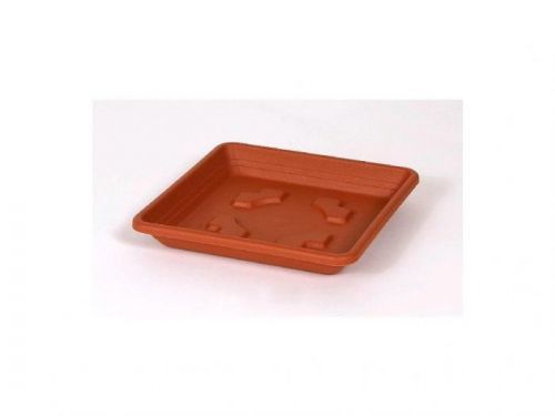 Miska pod květináč Quadrato 16x16cm TERRA