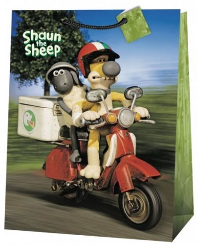 Ovečka Shaun - dárková taška/jumbo 5 (motorka)
					 - neuveden