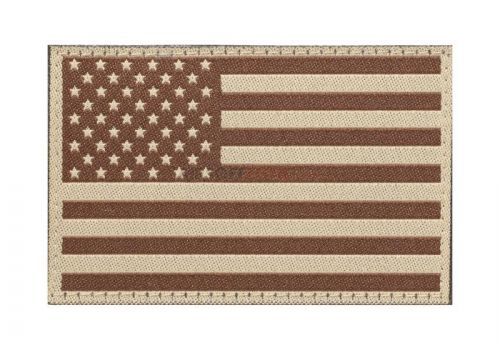 Nášivka Claw Gear vlajka USA - desert