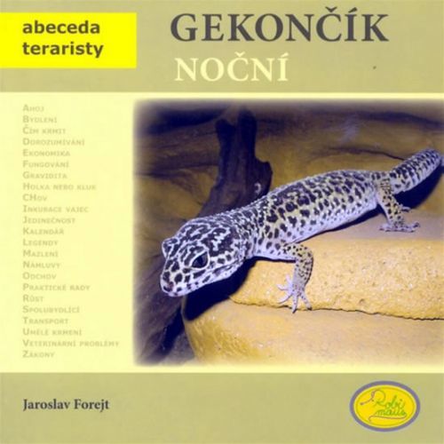 Gekončík noční - Abeceda teraristy
					 - Forejt Jaroslav