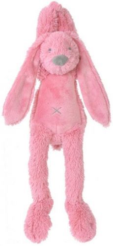 HAPPY HORSE Králíček Richie hudební 34 cm – malinový