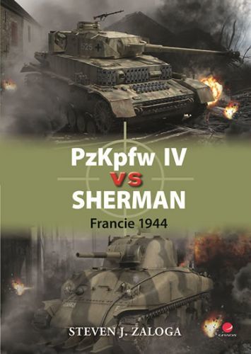 Kniha: PzKpfw IV vs Sherman od Zaloga J. Steven