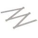 --- Plastic Folding Ruler, 1m