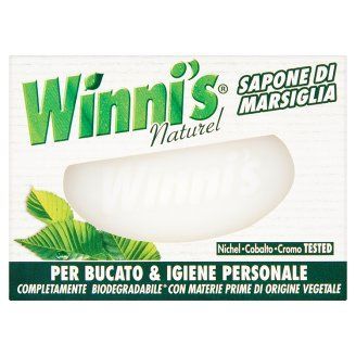Winni's Sapone Marsiglia tuhé mýdlo pro osobní hygienu i ruční praní 250 g