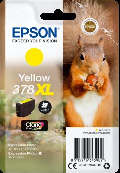 Epson náplň Claria 378XL T3794 žlutá C13T37944010