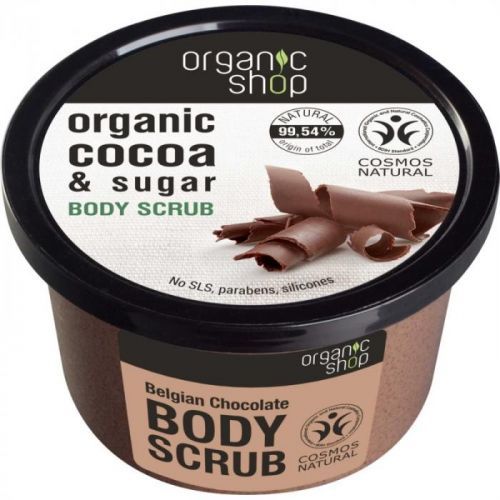 Organic Shop Body Scrub Cocoa & Sugar tělový peeling