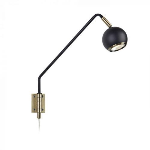 Černé nástěnné svítidlo Markslöjd Coco