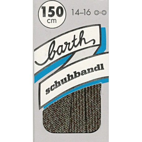 Barth Bergsport Flach ploché/150 cm/barva 182 tkaničky do bot