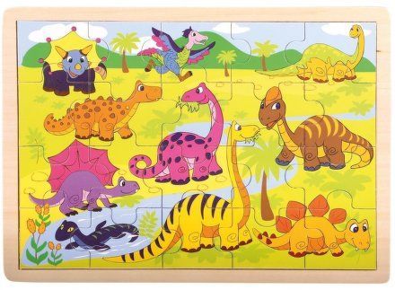 Puzzle, Dinosauři