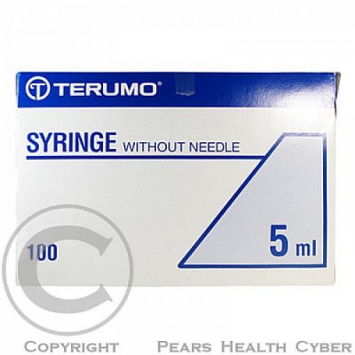 TERUMO Injekční stříkačka třidílná 20ml Luer L.50ks