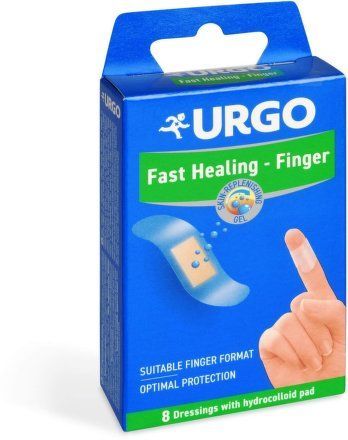 URGO FAST HEALING FINGER na prsty hydrok.nápl.8ks