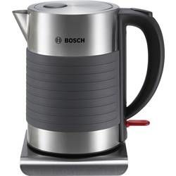 Rychlovarná konvice Bosch Haushalt TWK7S05 TWK7S05 , 2200 W, 1.7 l, nerezová ocel, černá