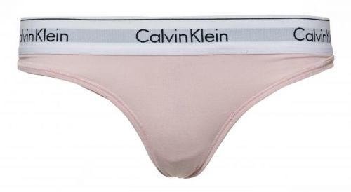 Dámská tanga Calvin Klein růžové (F3786E-2NT) L