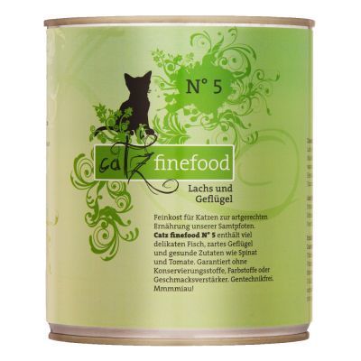 catz finefood balení k vyzkoušení 6 x 800 g - míchané balení