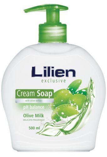 Lilien krémové tekuté mýdlo Olive Milk 500ml