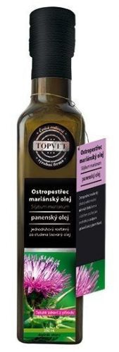 TOPVET Ostropestřec mariánský panenský olej 250ml