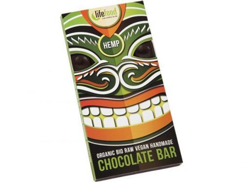 Lifefood Bio Lifefood Chocolate s konopným semínkem 70g