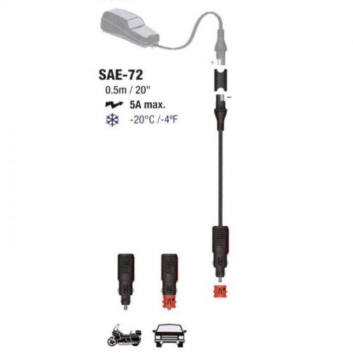 Tecmate SAE-72 12V Bike & Car Socket Connector