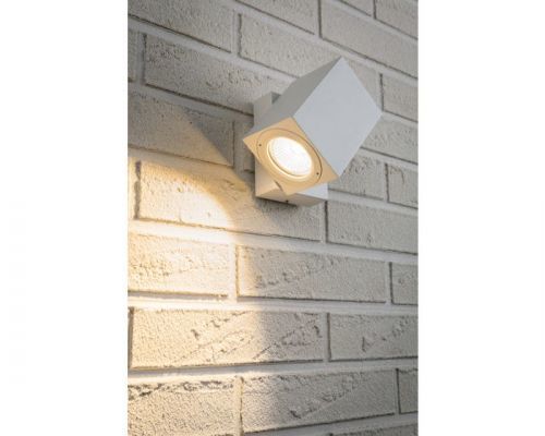 Nástěnné svítidlo Special Line 360° Cube Flame LED 1x7W matná bí - PAULMANN - PA-P 93782