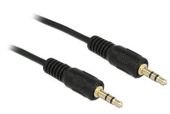 Kabel propojovací stereo jack 3.5mm M/M  5m Delock