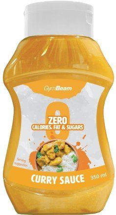 GymBeam Bezkalorická omáčka Curry Sauce 350 ml