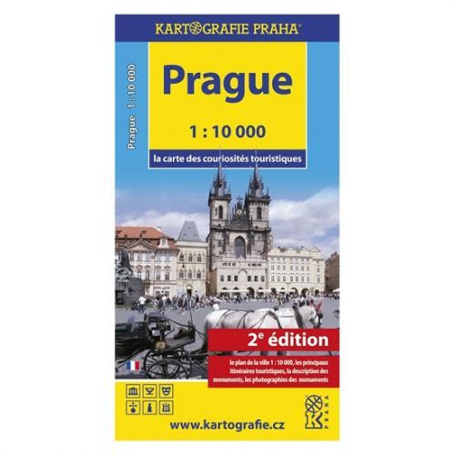 Prague - la carte des couriosités touristiques /1:10 tis.
					 - neuveden
